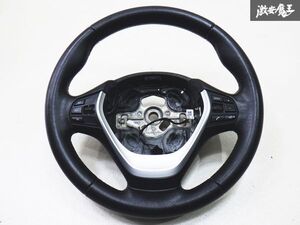 BMW純正 DBA-3X28 3シリーズ 328i ハンドル ステアリング ホイール スイッチ付き 即納 棚