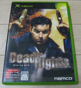 初代Xbox■ Dead to Rights 　デッドトゥライツ■