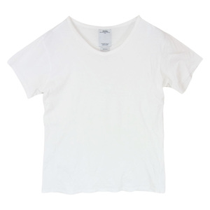 VISVIM ビズビム 12SS 0112105010006 DOUBLE SCOOP V-NECK S/S LUXSIC ダブルスクープ Vネック 半袖 Tシャツ ラクシック 【中古】