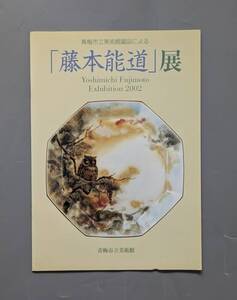 青梅市立美術館蔵品による 藤本能道展 図録 Yoshimichi Fujimoto Exthibition 2002