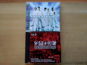 即決 バックストリート・ボーイズ アルバムCD2枚セット「Millennium」&「for The fans CD1」Backstreet Boys