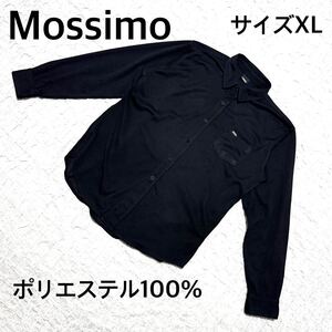 Mossimo モッシモ　長袖シャツ XLサイズ 黒 ポリエステル100%