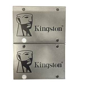 K61123174 Kingston SATA 64GB 2.5インチ SSD 2点【中古動作品】