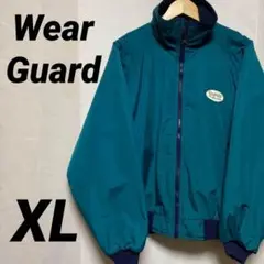 Wear Guard ワンポイントロゴ　ウォームアップジャケット　古着