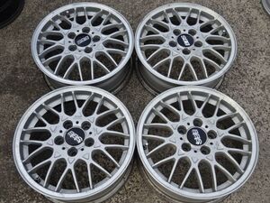 レア 希少品 鍛造 FORGED ミツビシ純正OP BBS 16in 6J +46 PCD114.3 P1.5 平座ナット付 トヨタ車流用 アルファード ノア VOXY 　*1694