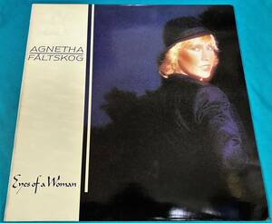 LP●Agnetha Faltskog / Eyes Of A Woman SWEDEN盤POLS385 エンボスジャケ ABBA