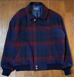 70s 80s ペンドルトン PENDLETON talonジップ ブルゾン ジャケット　USA製