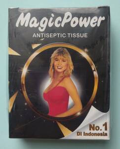 新品　マジックパワーティッシュ　Magic Power Tissue　ウェットティッシュ　１箱６枚入り　B