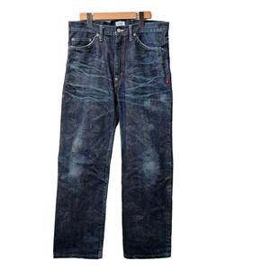 美品 W)TAPS Trousers Denim Pants BLUES TRASH ダブルタップス デニム パンツ 132GWDT-PTM02 M ビンテージ加工 WTAPS