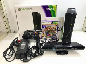 マイクロソフト Microsoft Xbox 360本体 4GB + Kinect キネクトアドベンチャー同梱 箱付き XBOX 360