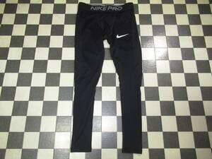 ★NIKE/ナイキ★良品　NIKE PRO/ナイキプロタイツ(ブラック)　L