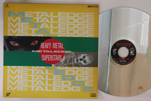 LASERDISC Various Metaledge Heavy Metal Superstars TED098 TOEI VIDEO /00600