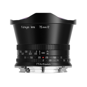 銘匠光学 TTArtisan 7.5mm f/2 C Fisheye キヤノンRFマウント APS-C) 単焦点 魚眼レンズ ミラーレス rfレンズ