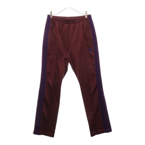 Needles ニードルス 23AW Narrow Track Pants ナローサイドライントラックパンツ レッド/パープル NS247