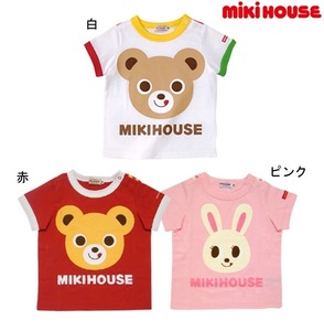 即決です【ミキハウス】新品未使用mikihouse 100cm 95cm～105cm うさこ半袖Tシャツ ベビー キッズ 子供服 女の子 プレゼント カラー:ピンク