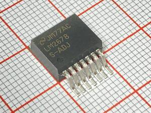 送料110円～ LM2678S-ADJ ナショナル・セミコンダクター 降圧コンバータIC 8V～40V 5A DC/DC NS ナショセミ 電子部品