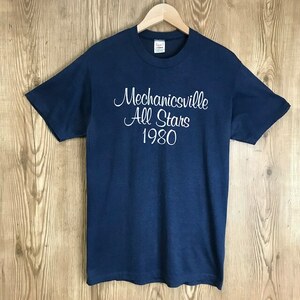 USA製 80s VINTAGE STEDMAN プリント Tシャツ シングルステッチ メンズL 80年代 ステッドマン ヴィンテージ 古着 e24042018