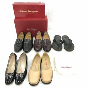 Bottega Veneta/Salvatore Ferragamo レディース ローファー サンダル パンプス 5点おまとめ【CEAX2006】