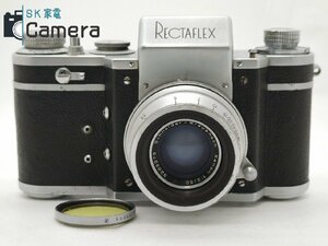 RECTAFLEX + Schneider-Kreuznach Xenon 50ｍｍ F2 レクタフレックス クセノン イタリア製 ジャンク