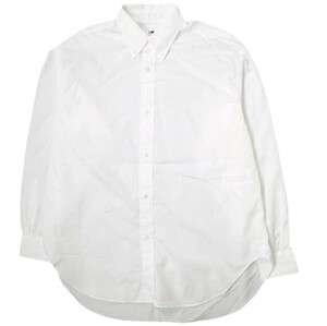 H BEAUTY＆YOUTH エイチ 日本製 THOMAS MASON WIDER BD SHIRT トーマスメイソン ワイドボタンダウンシャツ 1211-250-7876 M ホワイト