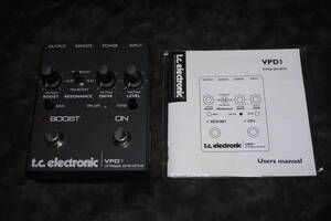 ■　t.c. electronic　■　レア！　vintage pre-drive　高級　オーバードライブ　【 VPD1 】