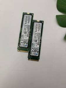 SAMSUNG MZVLW256HEHP-000L7 256GB NVMe M.2 2枚セット