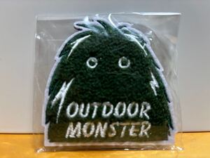 【新品・未開封】 OUTDOORMONSTER アウトドアモンスター モフモフワッペン 検）もふもふワッペン ベルクロワッペン 大島園