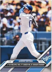 【即日発送】Topps 308 大谷翔平 ドジャース ドジャースタジアムで初の２打席連続ホームラン記念カード