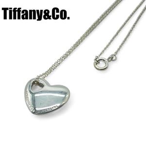 【美品】TIFFANY&Co. ティファニー シルバー925ネックレス 　ハート