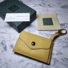 ✨希少✨GUCCI　グッチ　ミニコインケース　イエロー　✨付属品アリ✨