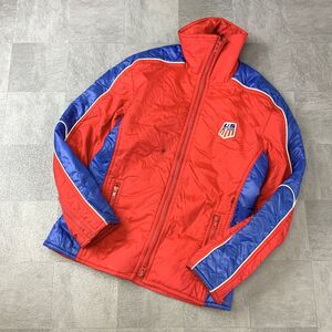 希少 80‘s DESCENTE デサント USA代表 スキーチーム モデル スキーウエア メンズ Lサイズ レッド ブルー