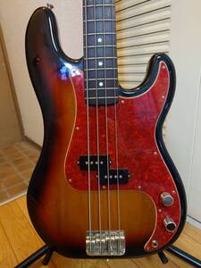 Fender Japan PB62-58US Precision Bass フェンダージャパン プレべ Crafted in Japan 1997-2000年製 中古ベース 出音良好 ネック難あり