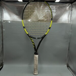 B Babolat バボラ テニスラケット PURE AERO VS ピュアアエロ VS 硬式 ガット切れ有り ②