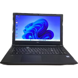 訳アリ NEC VKT25E-3 第7世代 Core i5 7200U 2.5GHz 8GB HDD 500GB DVDマルチ搭載 15.6インチ Windows11Pro ノートパソコン I45