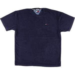 古着 90年代 トミーヒルフィガー TOMMY HILFIGER 半袖 プリントTシャツ メンズXXL ヴィンテージ /eaa441757