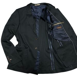 Paul Smith COLLECTION ポールスミスコレクション ストレッチ2Bアンコンジャケット ネイビー メンズ サイズL