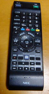 NEC PC＆TV 共用リモコン RC-1210 853-4101063-512-A