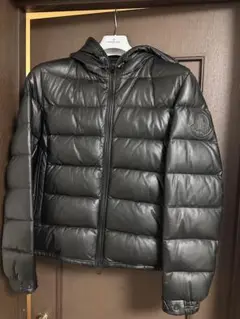 モンクレール　MONCLER GEBROULAZ レザー　ダウンジャケット