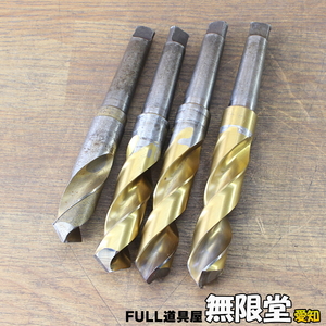 4本セット☆グーリング他　φ30.0mm テーパーシャンクドリル MT3 HSS