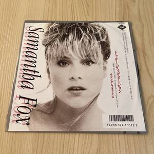 【国内盤7inch】サマンサフォックス SAMANTHA FOX TRUE DEVOTION スージーのボーイフレンド /EP レコード / ALI783 /洋楽ポップス /