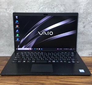 1円～ ●SONY VAIO Pro PK / Core i7 8565U (1.80GHz) / メモリ 16GB / SSD 128GB / 14型 4K (3840×2160) / Windows10 Pro 64bit