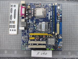 Ｆ240　　　　　　 Foxconn G31MX 46GMX Series N15235 CPU,メモリ付き　マザーボード　　　