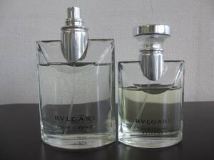 BVLGARI/ブルガリ/POUR HOMME/ブルー プールオム/EDT/トワレ/100ml（残量 約8割）/エクストレーム 40ml（残量 約6割） 香水