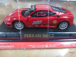 フェラーリ ３６０ GT モデナ 1/43 アシェット 新品 未開封 FERRARI MODENA Hachette