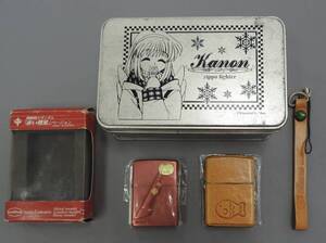 ZIPPO ジッポー 2点 機動戦士ガンダム 赤い彗星 バージョン2 シャア・アズナブル Kanon カノン ゲーム オイルライター セット