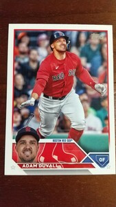 Topps MLB 2023 UPDATE SERIES US72 Adam Duvall ① ボストン・レッドソックス