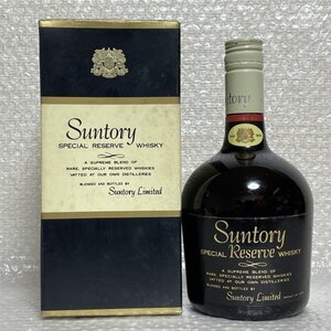 □ 未開栓 □ SUNTORY サントリー スペシャル リザーブ 70周年ボトル 箱付 WHISKEY ウイスキー 特級 ■ 記載容量760ml 43% ■ 松1355 三