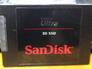 SANDISK　SSD　Ultra 3D（ウルトラ3D） 1TB　2.5インチ SATA