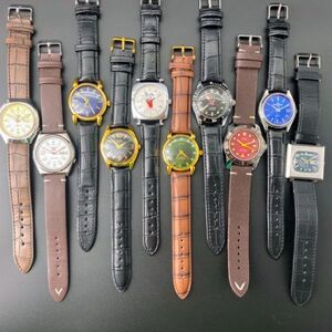 【ジャンク品まとめ売り】☆送料無料☆ 動作未確認 19本セット メンズ腕時計 SEIKO5 セイコー5 HMT ORIS オリス RADO