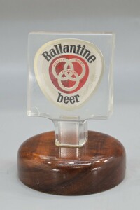 珍品 ビア タップ ハンドル Ballantine Beer ビアサーバー シフトノブ 旧車 /ステアリング オブジェ インテリア アクセサリー RL-495M/107